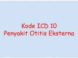 kode icd 10 otitis eksterna