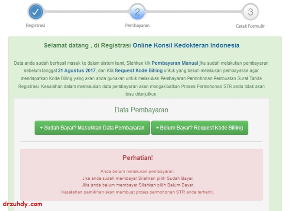 Cara Registrasi KKI Online Terbaru - Untuk Pengurusan STR ...