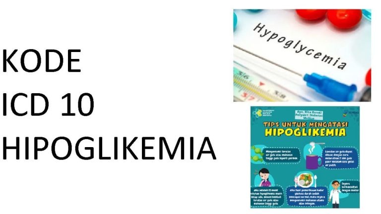 Kode ICD 10 Hipoglikemia (Gula Darah Rendah)  DrZuhdy.com