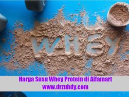 Harga Susu Whey Protein di Alfamart